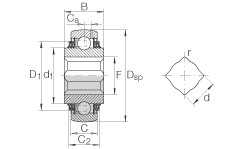 Подшипник GVK102-208-KTT-B-AH10-AS2/V INA