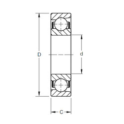 Bantalan 122WI Timken