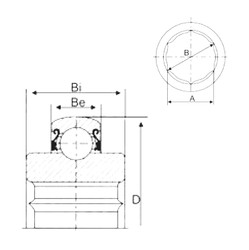 Bantalan 207KRRB12 CYSD