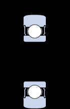 Bantalan 361204 R SKF