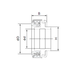 Bantalan 44SCRN28P-8 NACHI