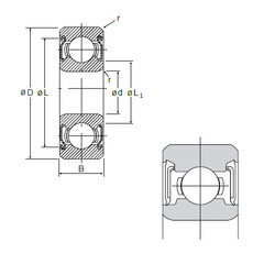 Bantalan 609DD NMB