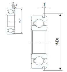 Bantalan 6003NR NACHI