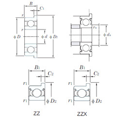 Подшипник WF68/2,5ZZ KOYO