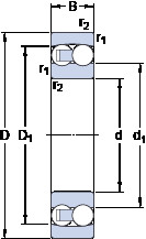 Подшипник 1213 ETN9 SKF