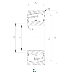 Подшипник 24034CJ Timken