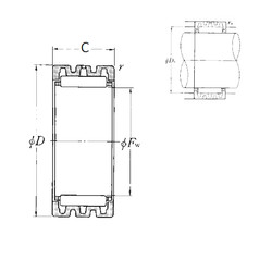 Подшипник RNA4912S NTN