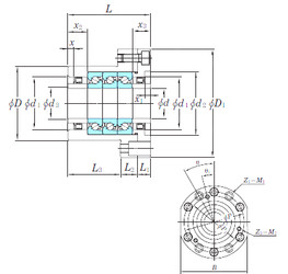 Подшипник BSU3062BDF - T KOYO