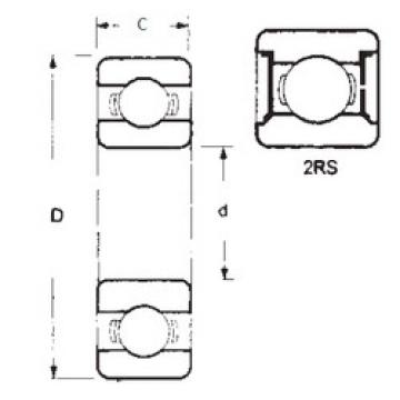 Bantalan 16004-2RS FBJ