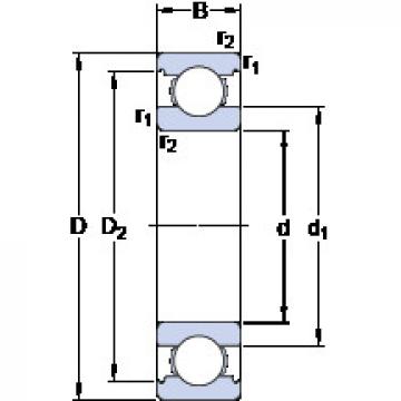 Bantalan 6006 SKF