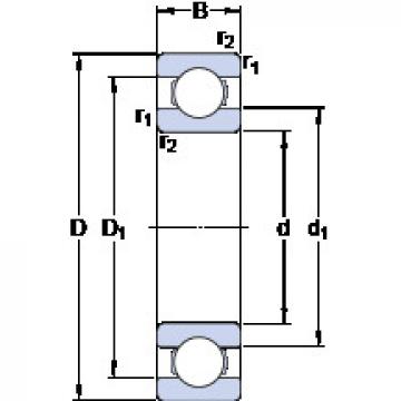 Bantalan 16009 SKF