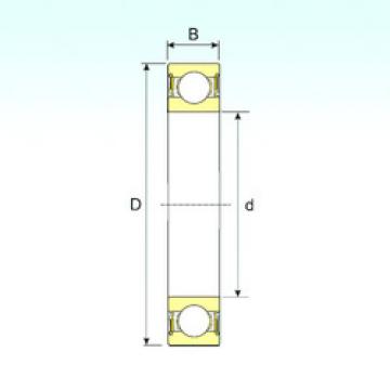 Bantalan 6008-2RS ISB