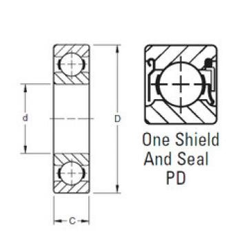 Bantalan 206PD Timken