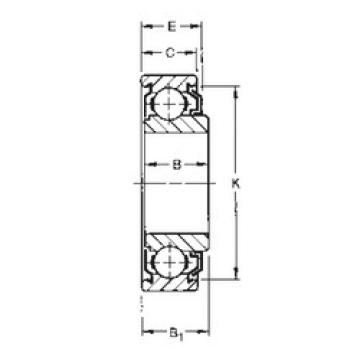 Bantalan 201KLD2 Timken