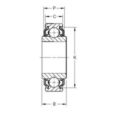 Bantalan 208KLL Timken