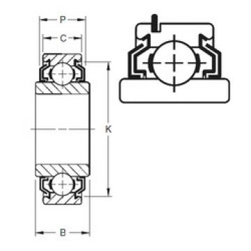 Bantalan 202KLLG3 Timken