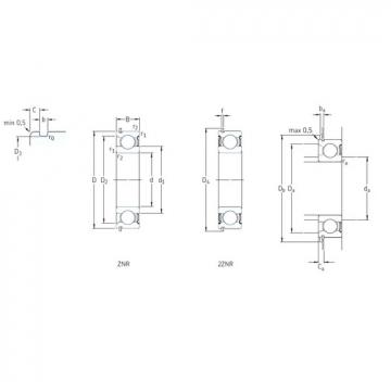 Bantalan 216-2ZNR SKF