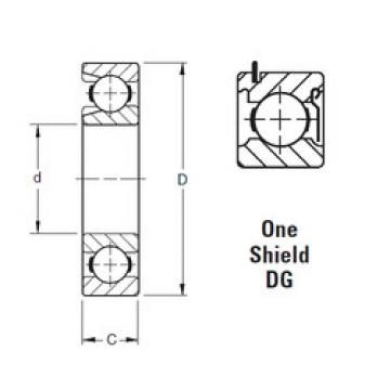 Bantalan 308WDG Timken