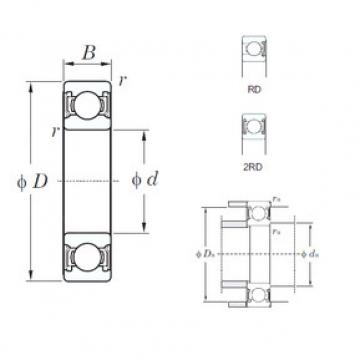 Bantalan 6008-2RD KOYO