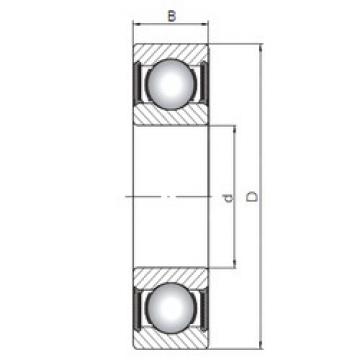 Bantalan 6003-2RS CX