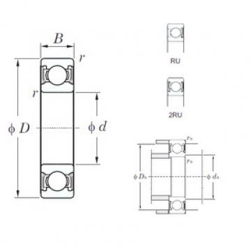 Bantalan 6000-2RU KOYO