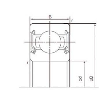 Bantalan 6010-2NSE NACHI