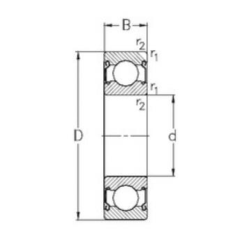 Bantalan 6009-2Z NKE