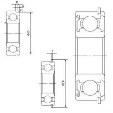 Bantalan 6002ZENR NACHI