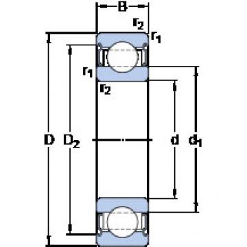 Bantalan 6024-2Z/VA208 SKF