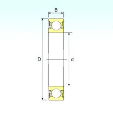 Bantalan 6008-2RZ ISB