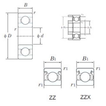 Bantalan 605ZZ KOYO