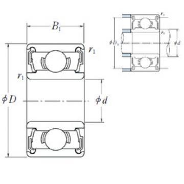 Bantalan 609 DD NSK