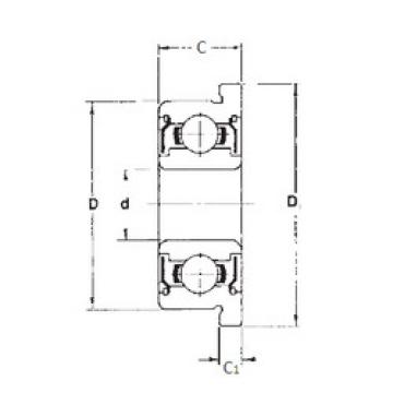 Подшипник MF104ZZ FBJ