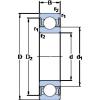 Bantalan 6010-2RZ SKF