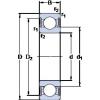 Bantalan 6015-2RS1 SKF #1 small image