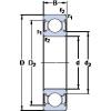 Подшипник W 63802-2Z SKF