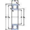 Подшипник W 61802-2RZ SKF