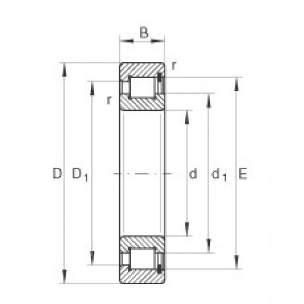 Подшипник SL183040 INA #1 image