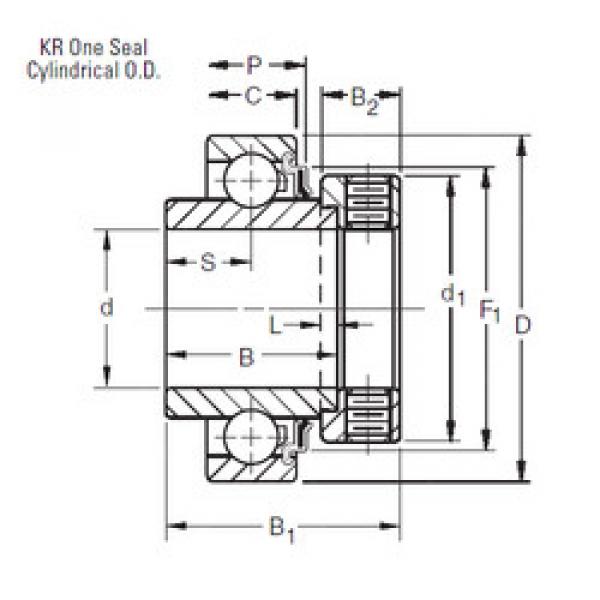 Bantalan 1012KR Timken #1 image