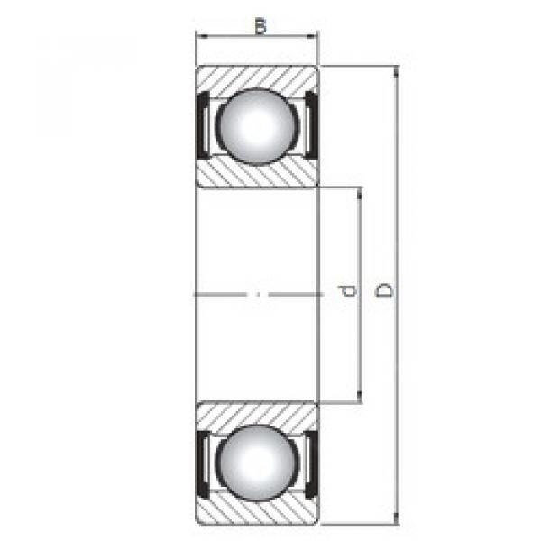 Bantalan 16001 ZZ ISO #1 image