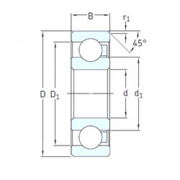 Bantalan 16005/HR22Q2 SKF #1 image