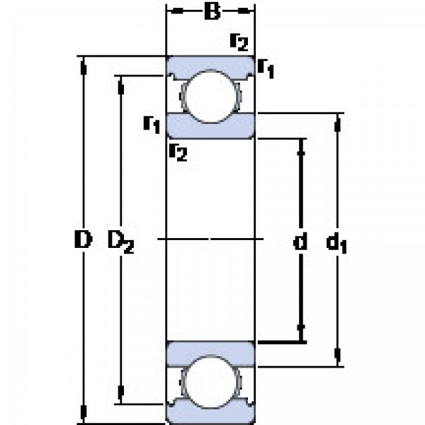 Bantalan 16005 SKF #1 image