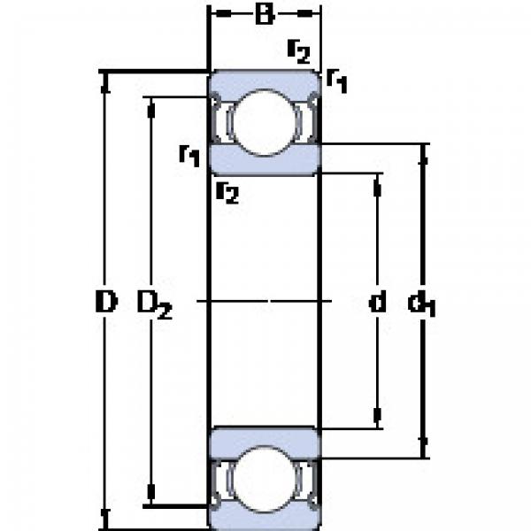 Подшипник 634-2Z SKF #1 image