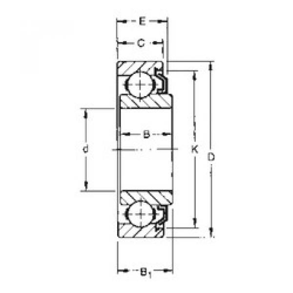 Bantalan 206KL Timken #1 image