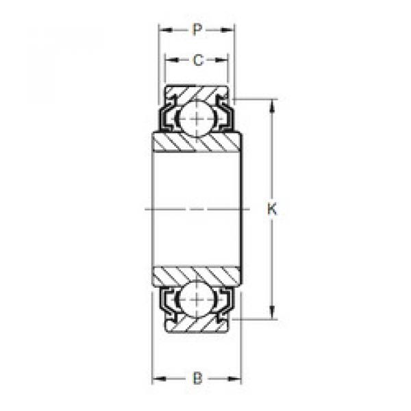 Bantalan 201KLL3 Timken #1 image