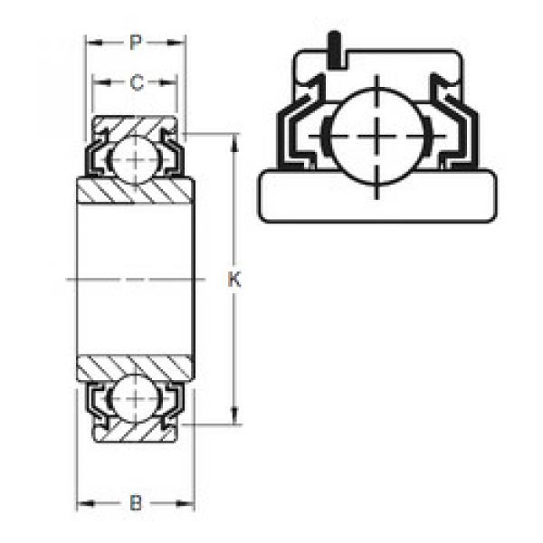 Bantalan 205KLLG2 Timken #1 image