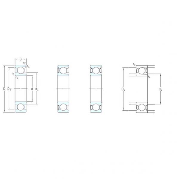 Bantalan 306-2Z SKF #1 image