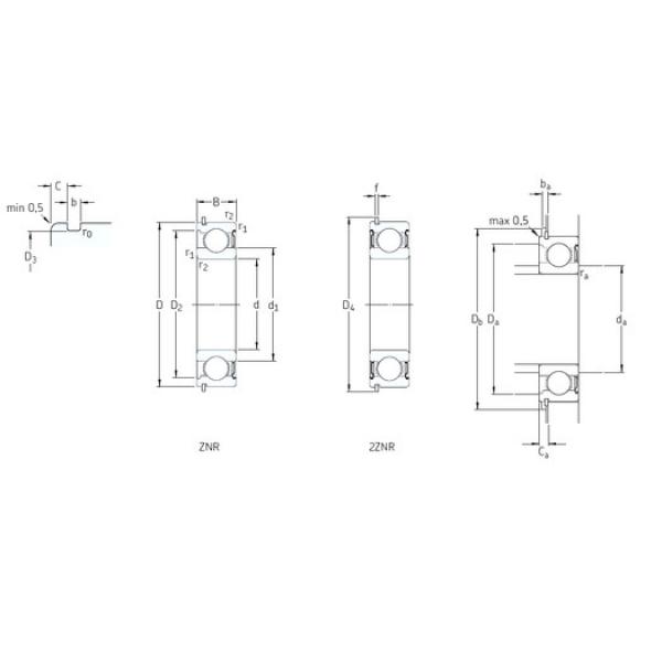 Bantalan 209-ZNR SKF #1 image