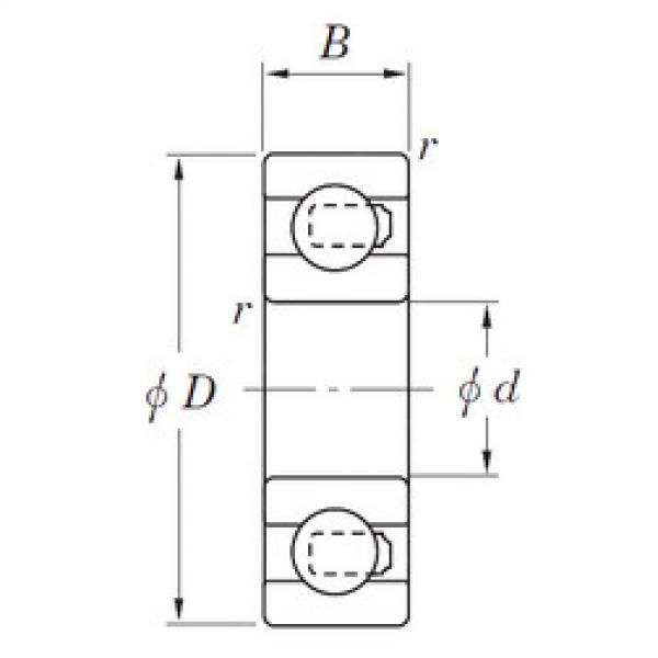 Bantalan 3NC6000ST4 KOYO #1 image