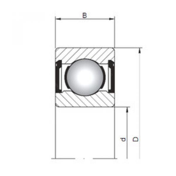 Bantalan 60/2,5 ZZ ISO #1 image